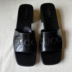 Gucci Black Women's Slide Sandals